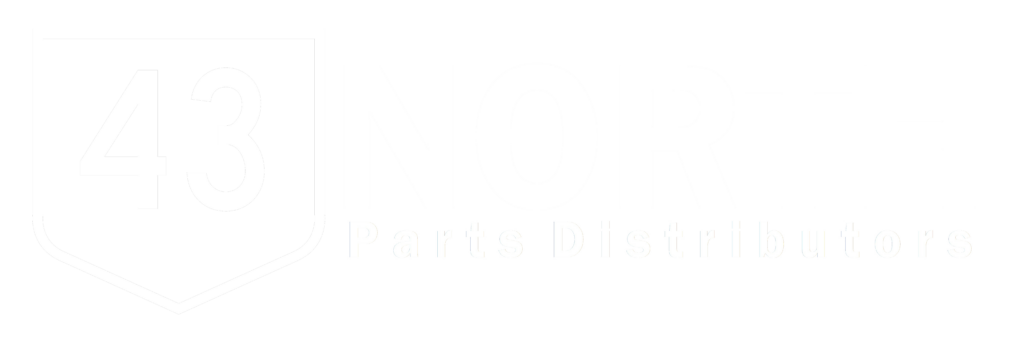 43 North Logo White